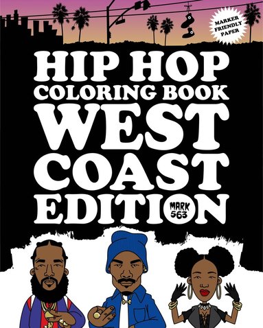 bokomslag Hip Hop Coloring Book West Coast Edition
