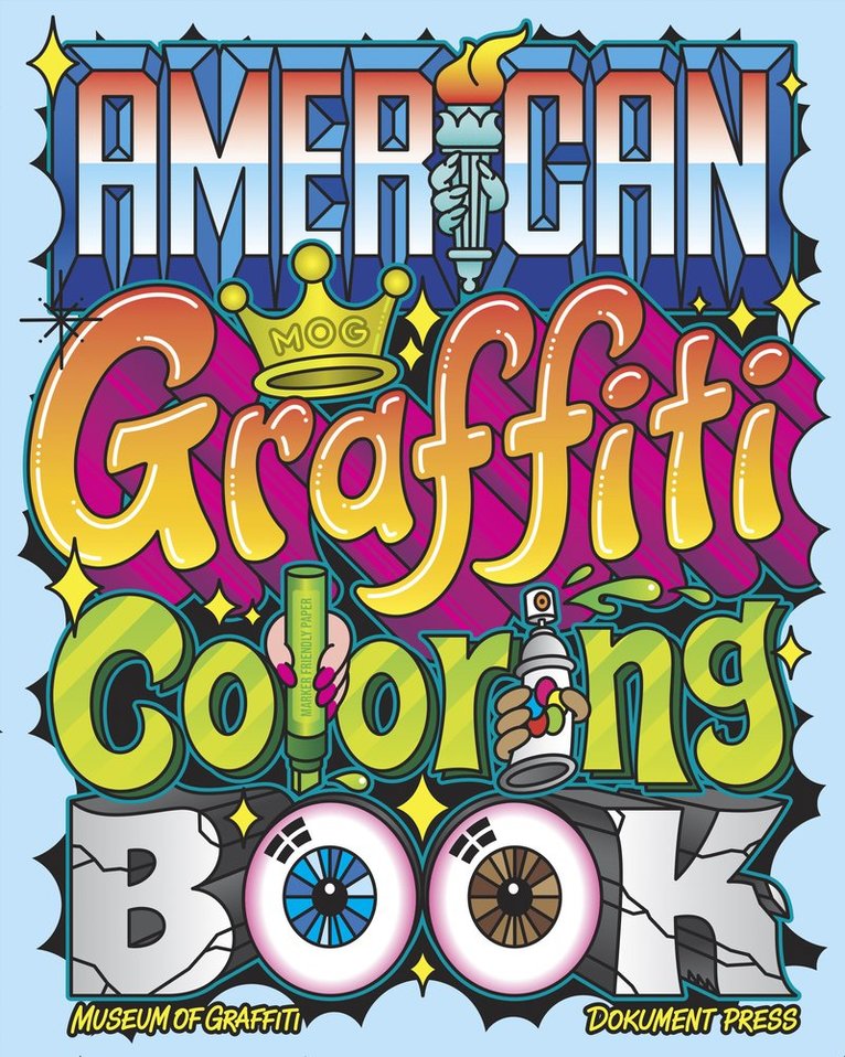 American Graffiti Coloring Book 1
