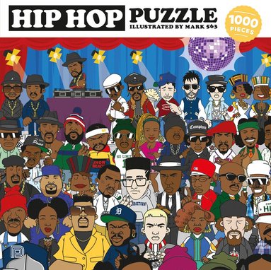 Pussel 1000 bitar - Hip Hop Puzzle