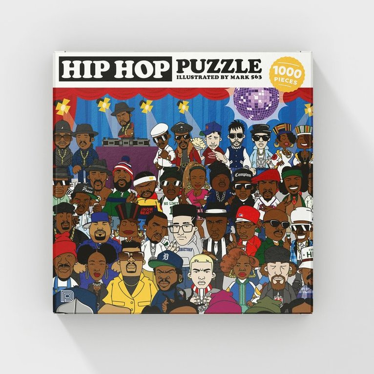 Mark 563, Mark, Dokument Press - Pussel 1000 bitar - Hip Hop Puzzle, Pussel