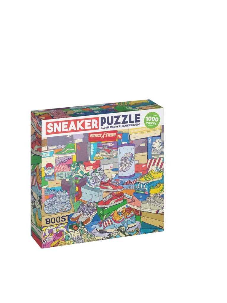 Alexander Rosso, Dokument Press - Pussel 1000 bitar -Sneaker Puzzle, Pussel