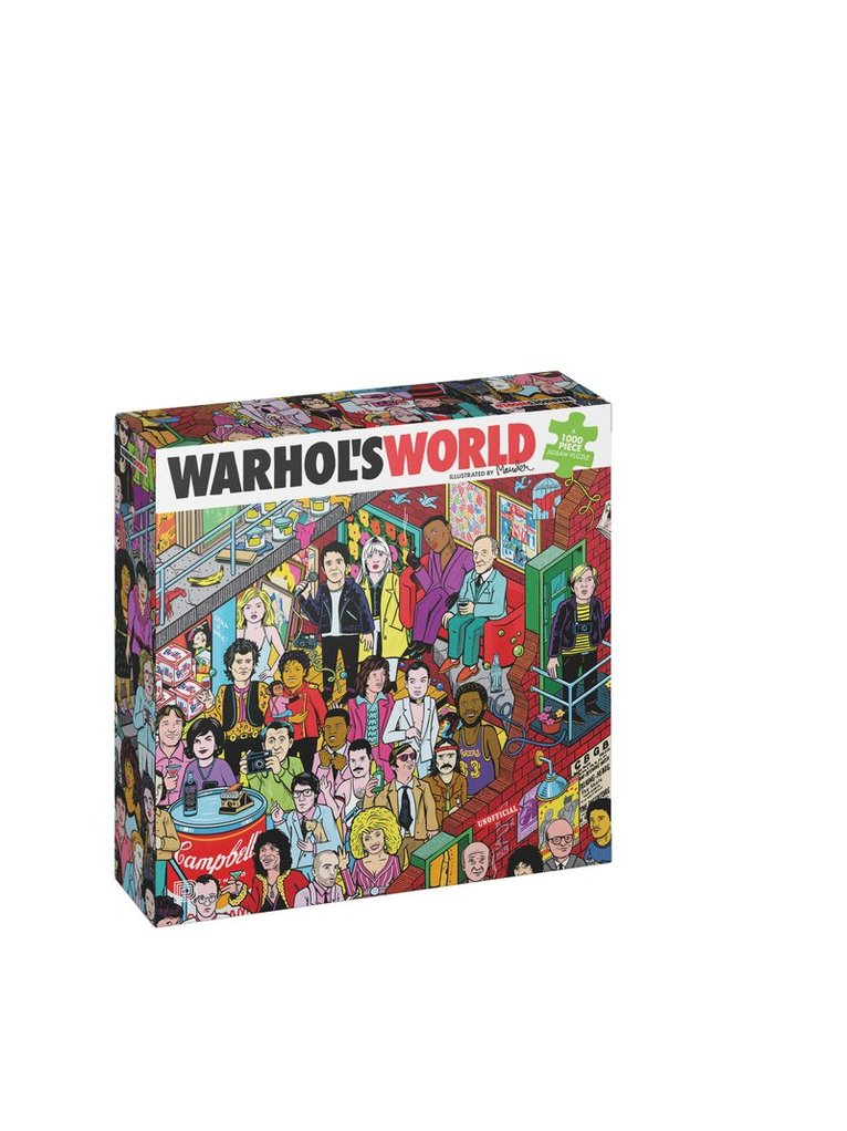 Martin Ander - Pussel 1000 bitar - Warhol's World, Pussel