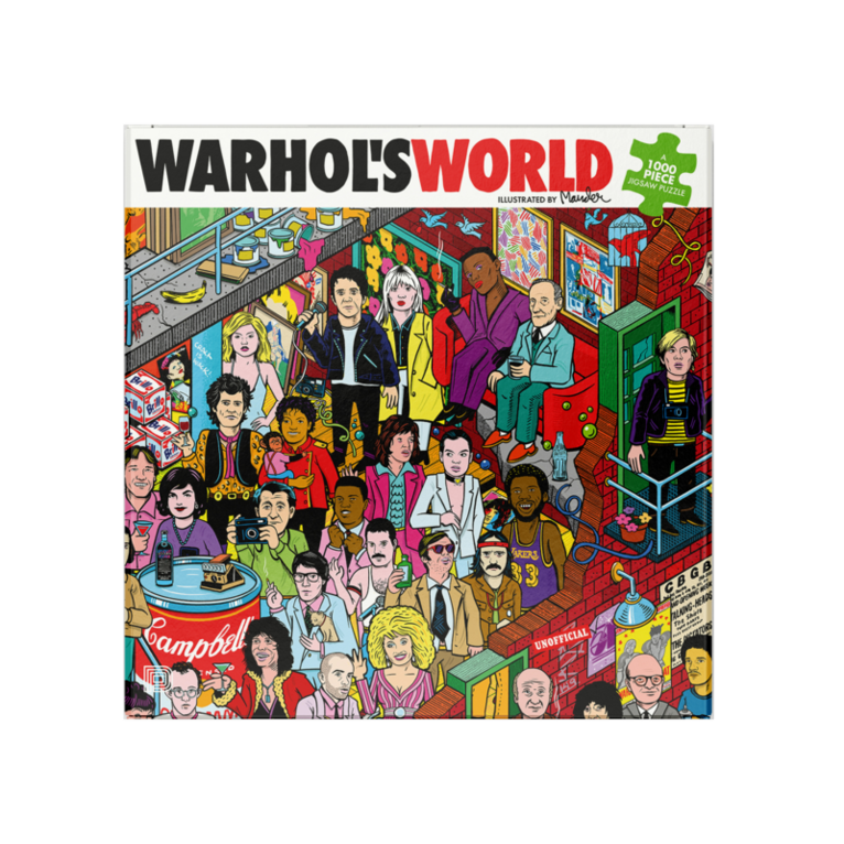 Martin Ander - Pussel 1000 bitar - Warhol's World, Pussel