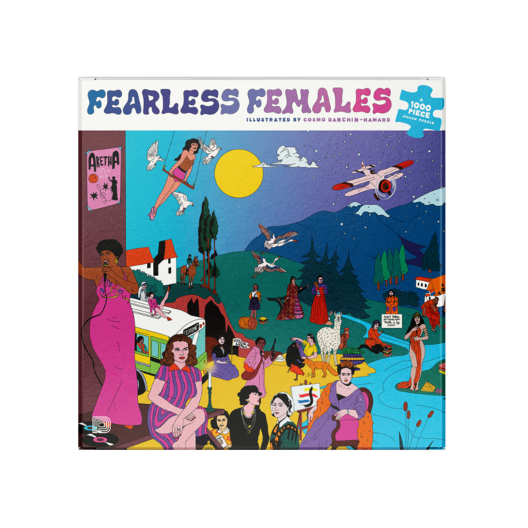 Cosmo Danchin-Hamard - Pussel 1000 bitar - Fearless Females, Övrigt