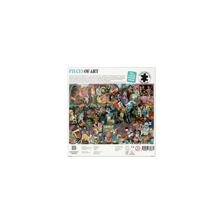 Martin Ander - Pussel 1000 bitar - Pieces of Art, Övrigt