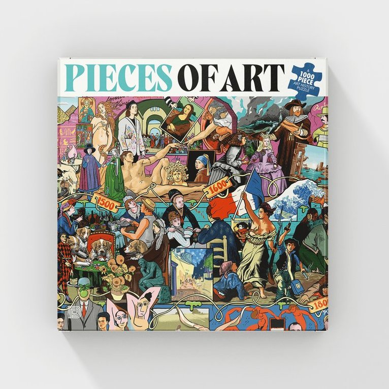 Martin Ander - Pussel 1000 bitar - Pieces of Art, Övrigt