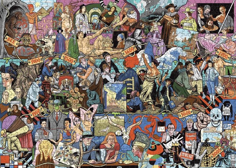 Martin Ander - Pussel 1000 bitar - Pieces of Art, Övrigt