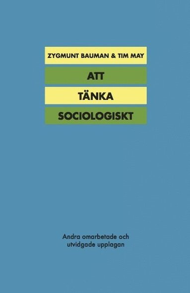 bokomslag Att tänka sociologiskt