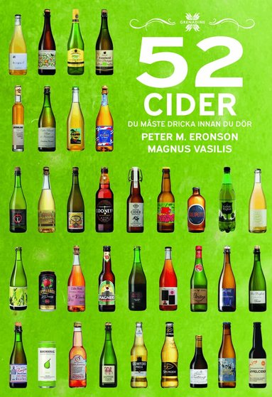 Peter M Eronson, Magnus Vasilis - 52 Cider du måste dricka innan du dör, Inbunden