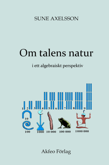 Sune Axelsson - Om talens natur i ett algebraiskt perspektiv, Kartonnage