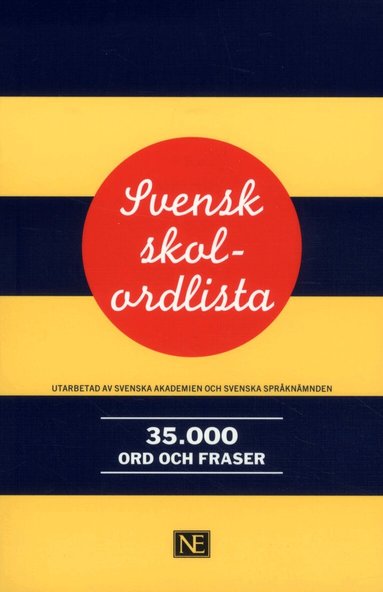Svensk skolordlista 35 000 ord och fraser, Häftad