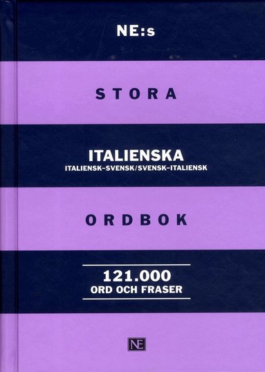 NE:s stora italienska ordbok : italiensk-svensk/svensk-italiensk, Inbunden