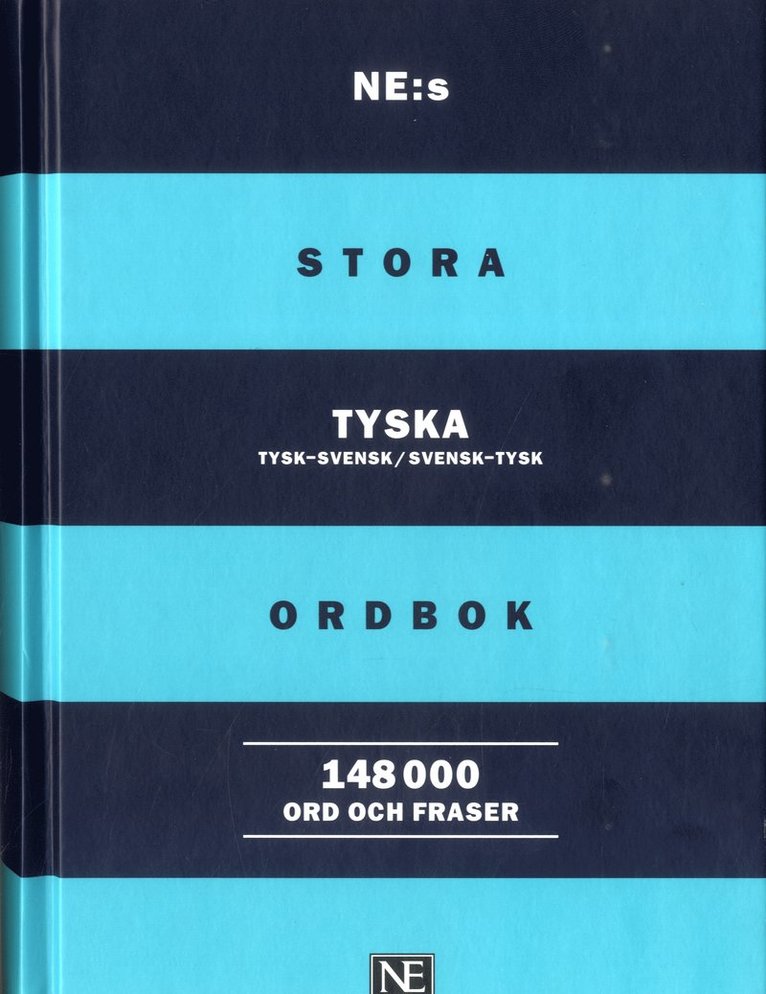 NE:s stora tyska ordbok 148.000 ord och fraser, Inbunden