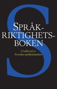 bokomslag Språkriktighetsboken