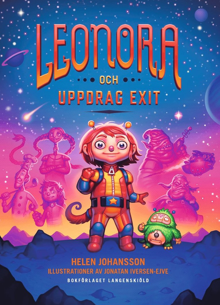 Helen Johansson - Leonora och uppdrag Exit, Inbunden