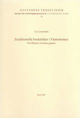 bokomslag Traditionella bruksbåtar i Västerbotten