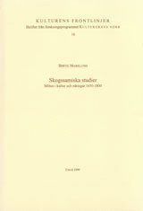 bokomslag Skogssamiska studier