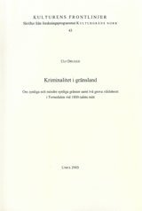 bokomslag Kriminalitet i gränsland