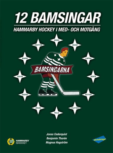 Magnus Hagström, Benjamin Thorén, Jonas Cederquist - 12 Bamsingar : Hammarby Hockey i med- och motgångar, Inbunden