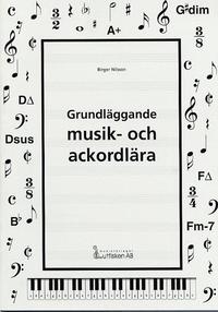 bokomslag Grundläggande musik- och ackordlära