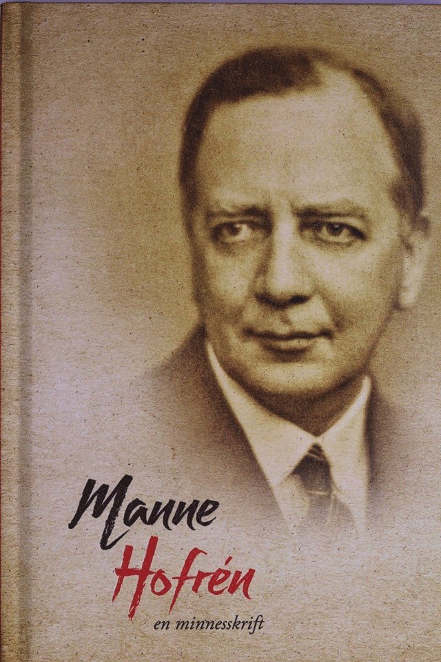 Anders Johansson - Manne Hofrén - en minnesskrift, Inbunden