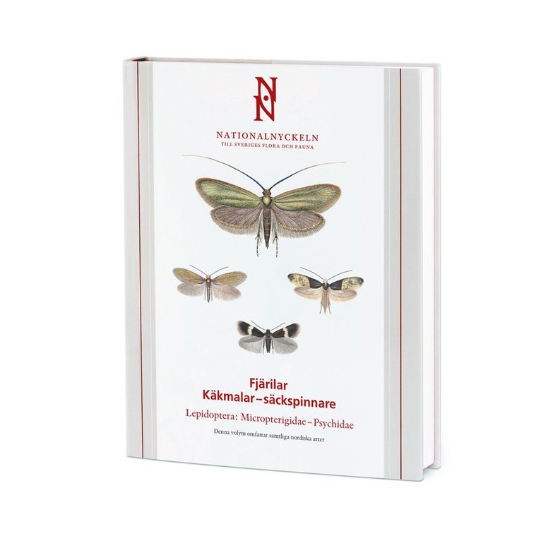 Nationalnyckeln: Fjärilar: Käkmalar - säckspinnare Lepidoptera: Micropterigidae Psychidae (klotband) 1