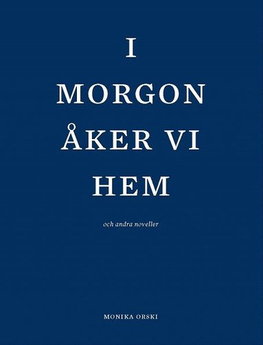 bokomslag I morgon åker vi hem och andra noveller