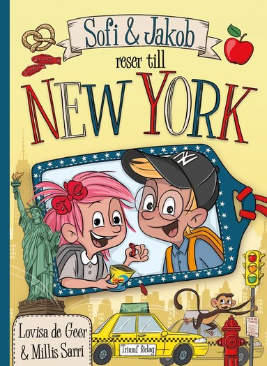 bokomslag Sofi och Jakob reser till New York