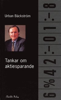 bokomslag Tankar Om Aktiesparande