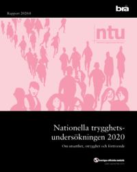 bokomslag Nationella trygghetsundersökningen NTU 2020. Brå rapport 2020:8 : Om utsatt