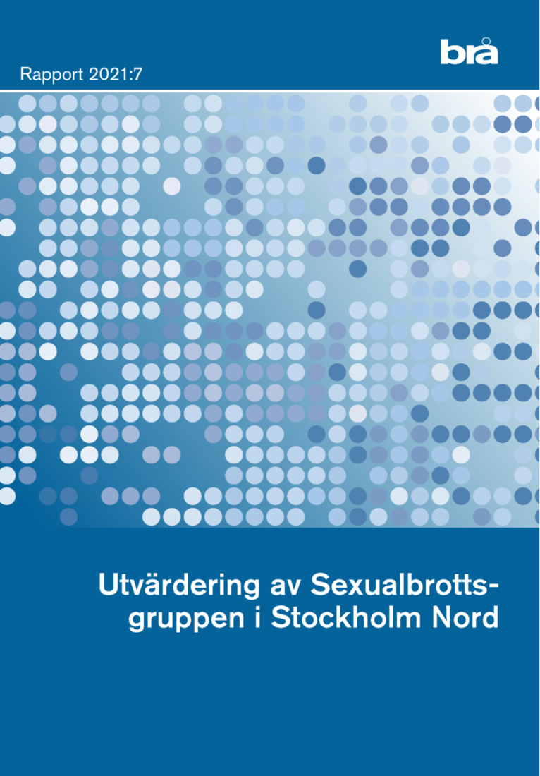 Utvärdering av Sexualbrottsgruppen i Stockholm Nord 1