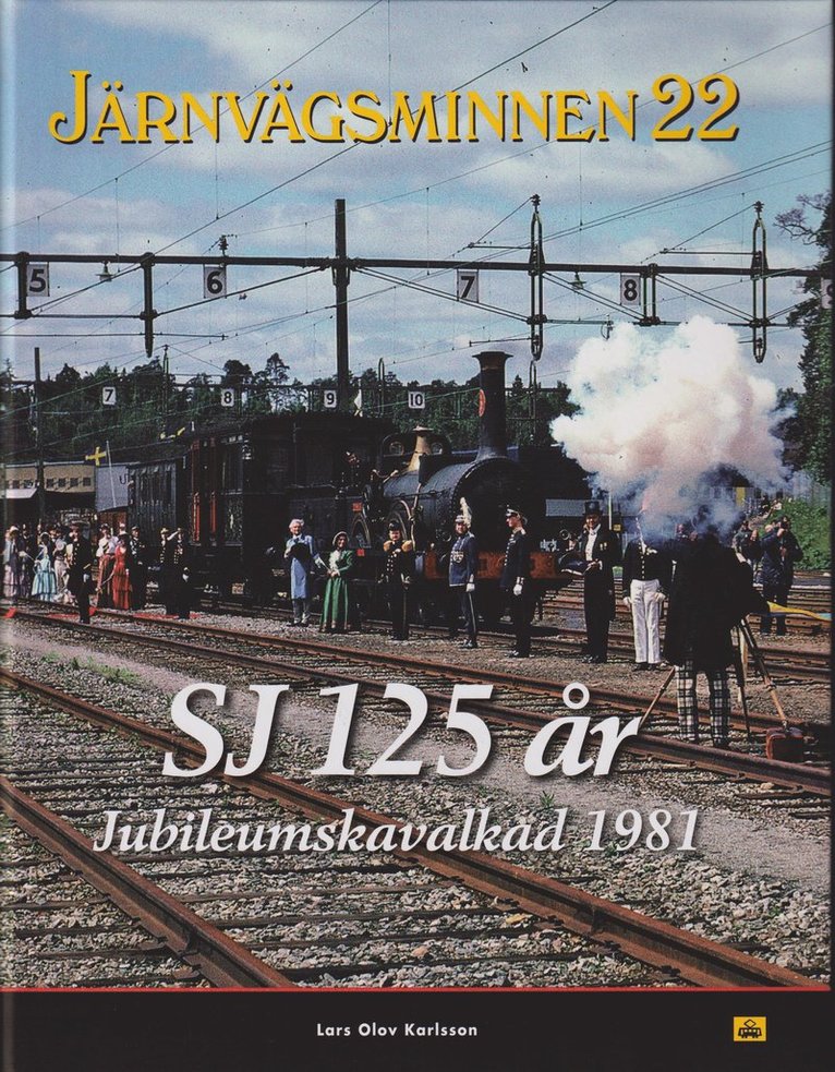 Järnvägsminnen 22 SJ 125 år Jubileumskavalkad 1981 1