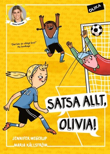 bokomslag Satsa allt, Olivia!