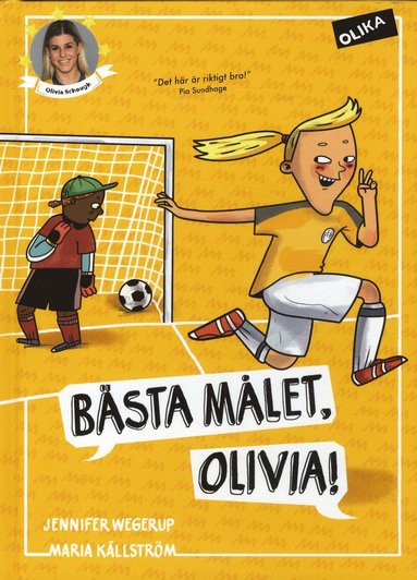 bokomslag Bästa målet, Olivia!