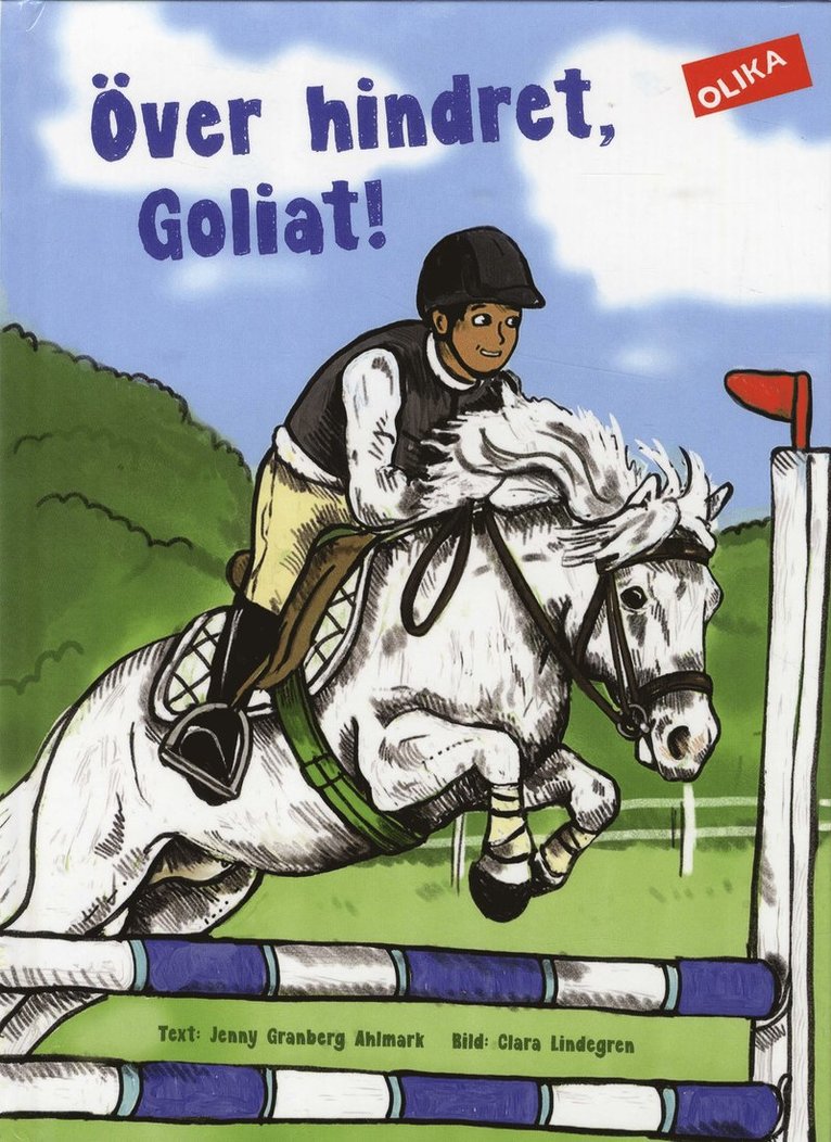 Jenny Granberg Ahlmark - Över hindret, Goliat!, Inbunden