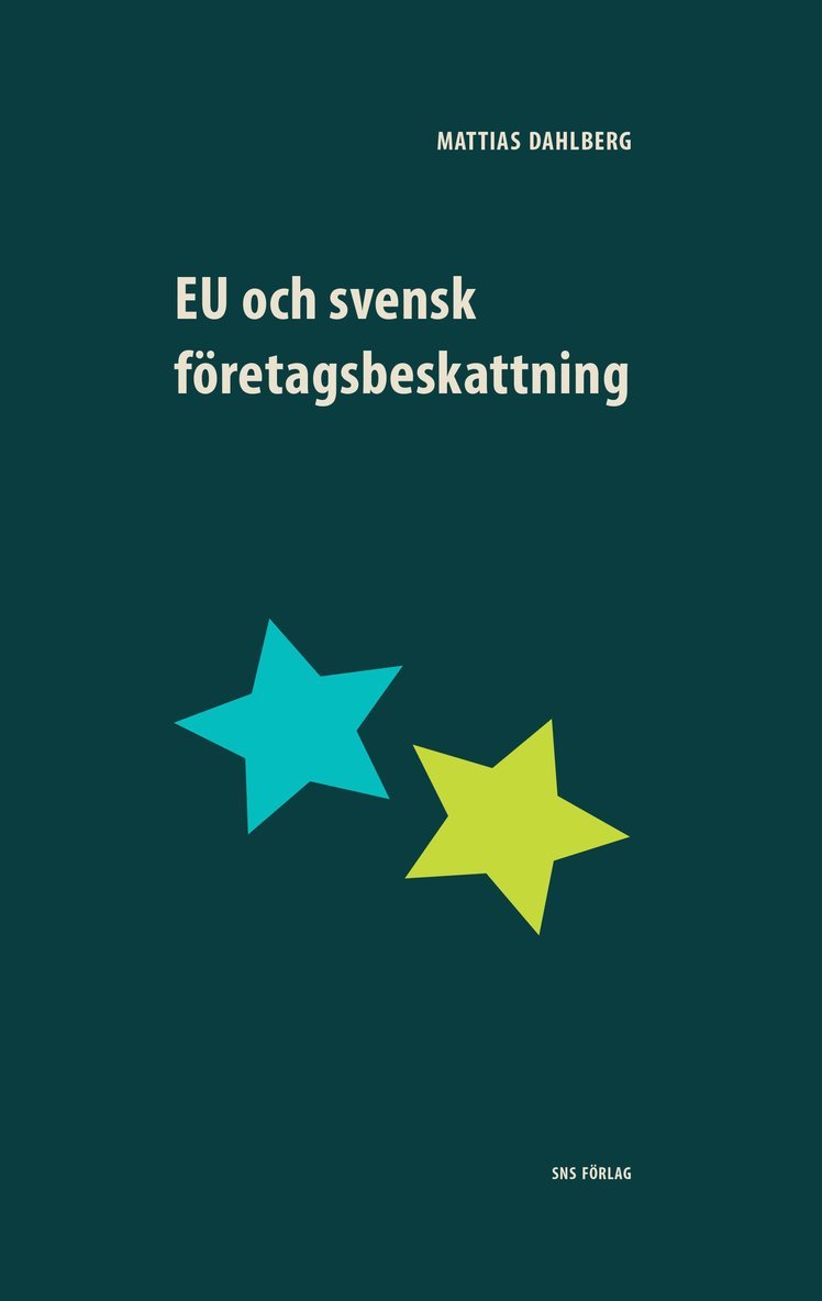 EU och svensk företagsbeskattning 1
