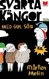 bokomslag Svarta kängor med gul söm