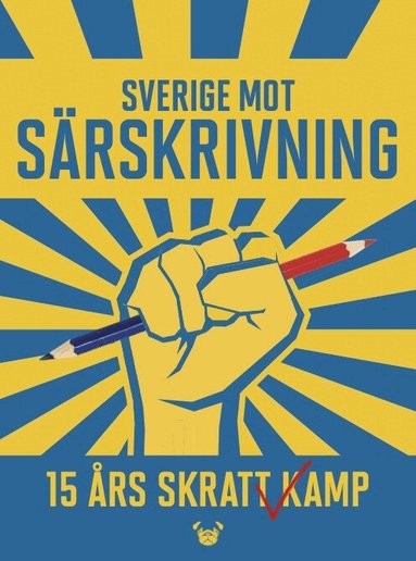 David Stark - Sverige mot särskrivning - 15 års skrattkamp, Inbunden