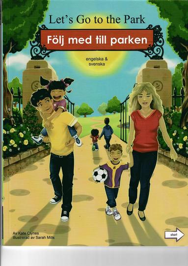 bokomslag Följ med till parken (engelska och svenska)
