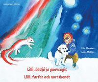 bokomslag Lilli, farfar och norrskenet (lulesamiska och svenska)