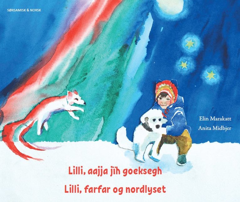 Lilli, farfar og nordlyset (sydsamiska & norska) 1