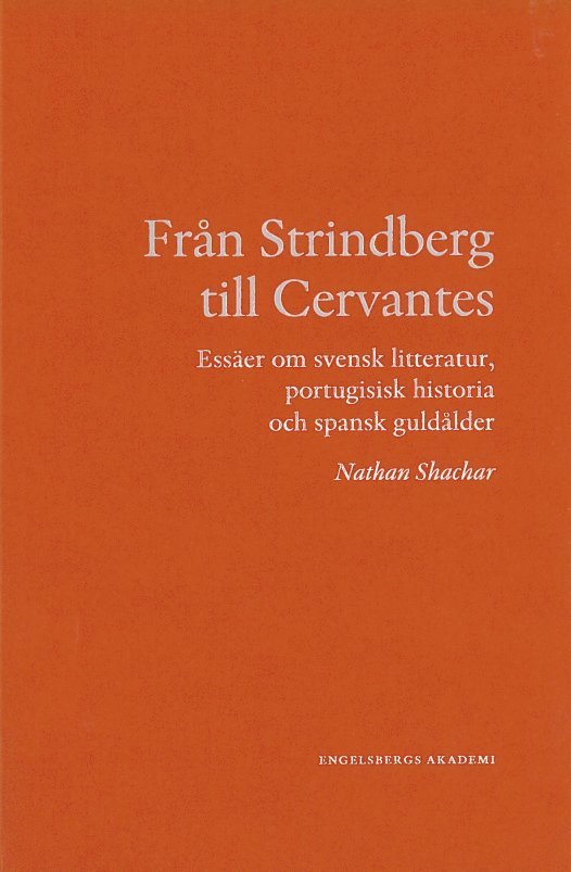 Nathan Shachar - Från Strindberg till Cervantes, Häftad
