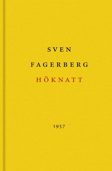 bokomslag Höknatt
