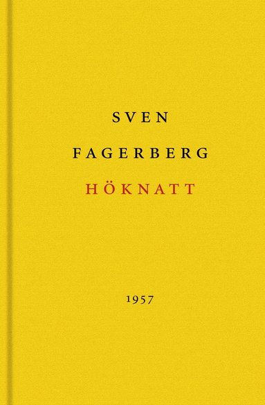bokomslag Höknatt : En Modern Klassiker