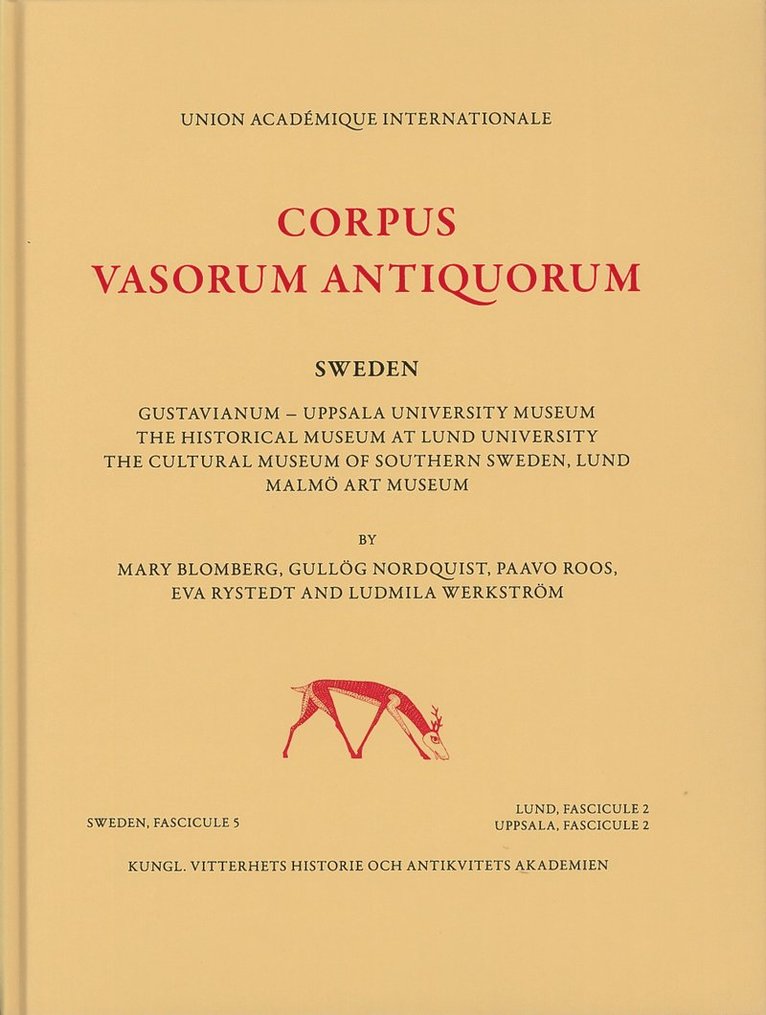 Corpus Vasorum Antiquorum. Sweden 5 1