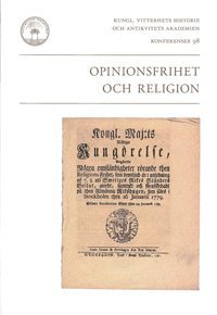 bokomslag Opinionsfrihet och religion