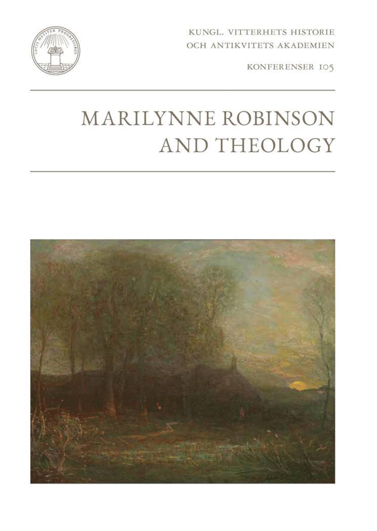 Marilynne Robinson and theology 1