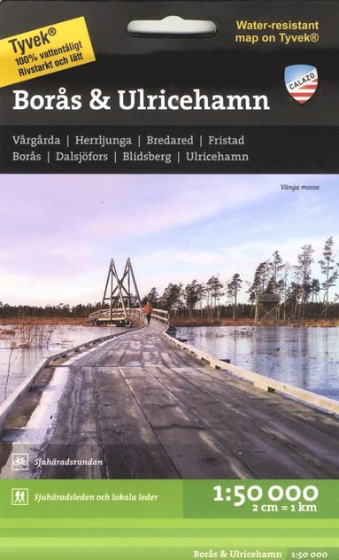 bokomslag Borås & Ulricehamn 1:50.000