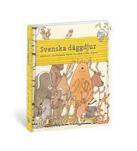 bokomslag Svenska däggdjur : lekfullt illustrerade fakta om våra vilda vänner