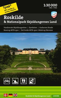 bokomslag Roskilde & Nationalpark Skjoldungernes land 1:25.000